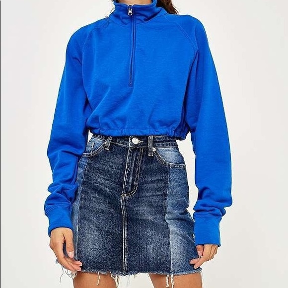 Urban Outfitters Dresses & Skirts - Urban Outfitters BDG patchwork denim skirt Size M